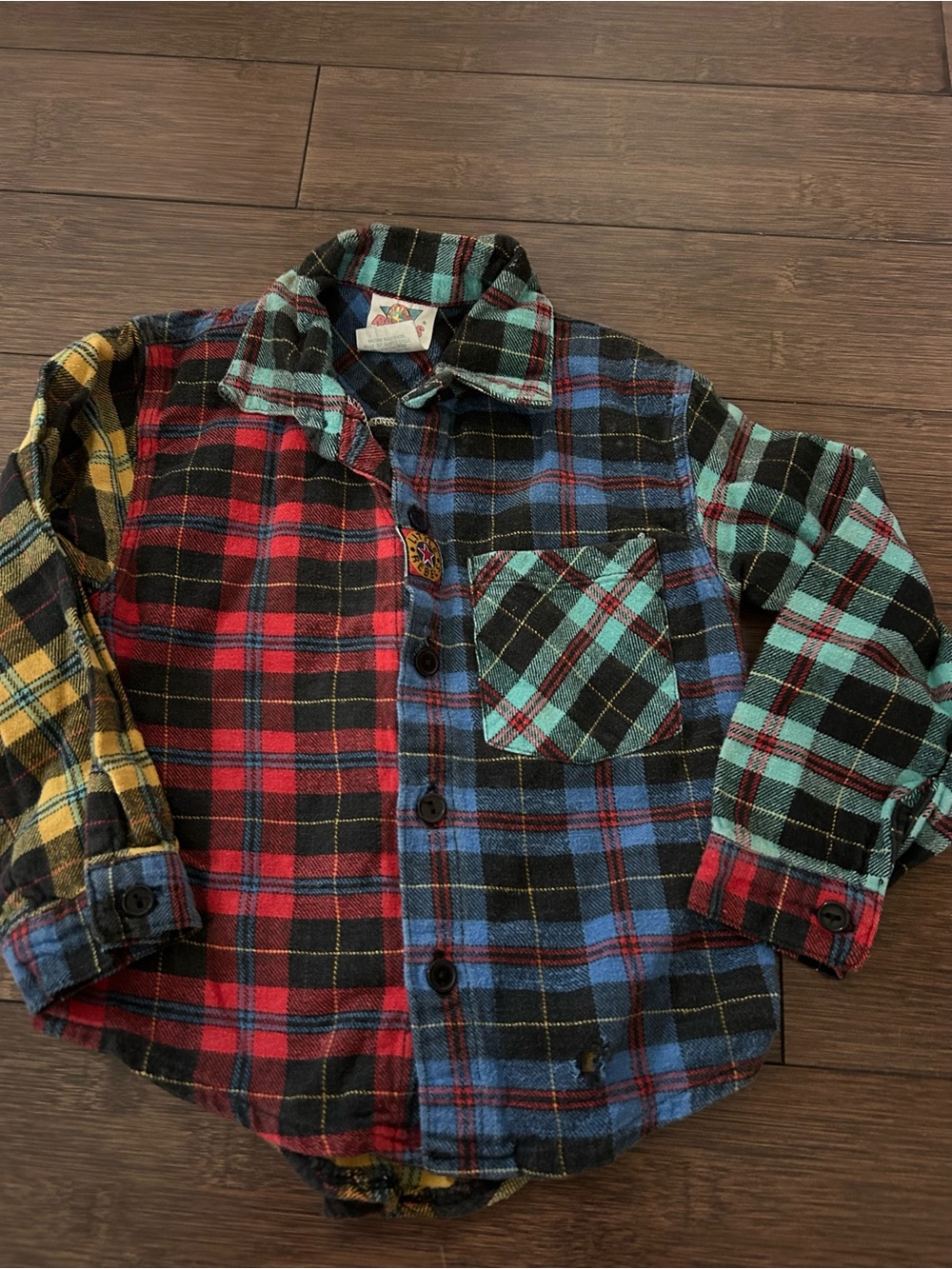 Vintage little Rebels flannel size 4T